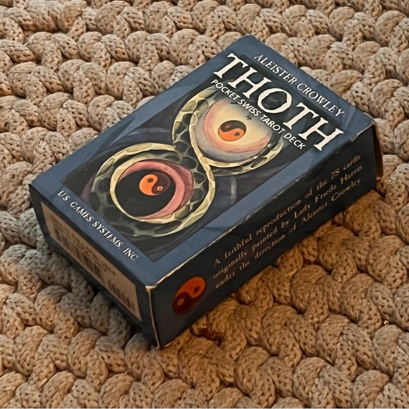 Aleister Crowley Thoth Pocket Swiss Tarot Deck - Picture 1 of 1